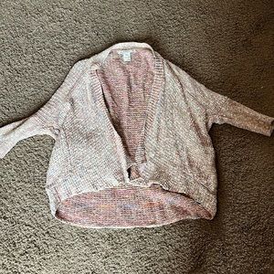 Womens size S/M AMERICAN RAG MULTICOLOR CARDIGAN